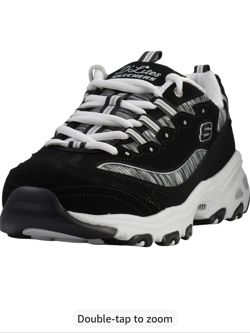 Womens Skechers D'Lites Air-Cooled, Memory Foam